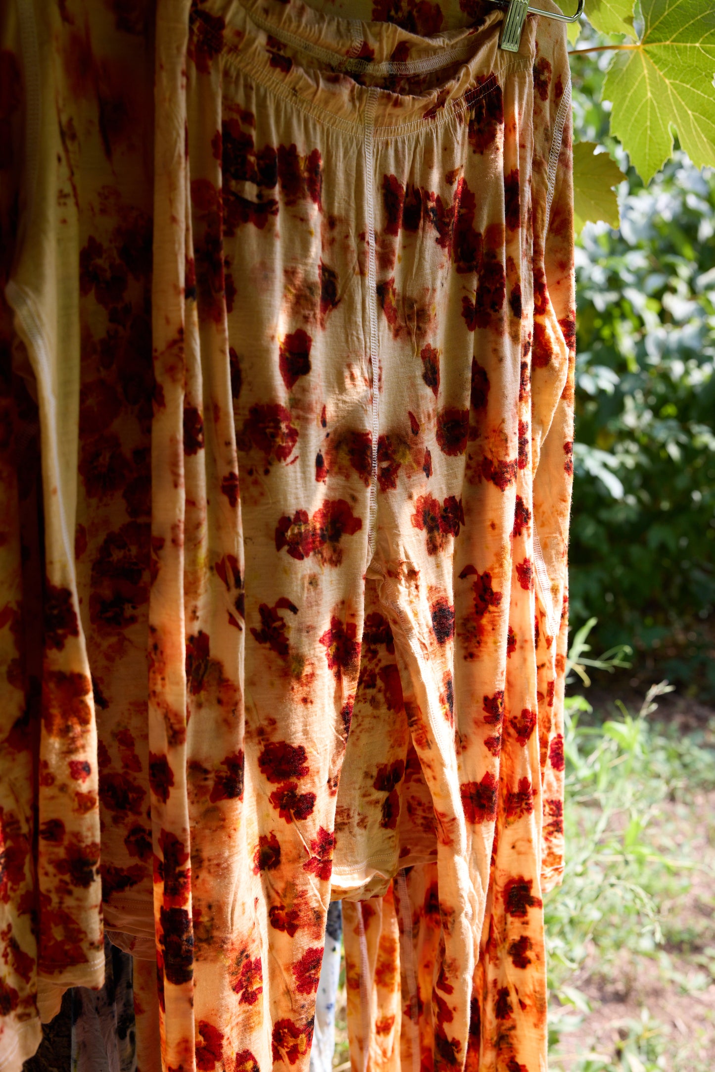 Sun Sun x Costarossa Farm Floral Dyed Merino Wool Baselayer Set