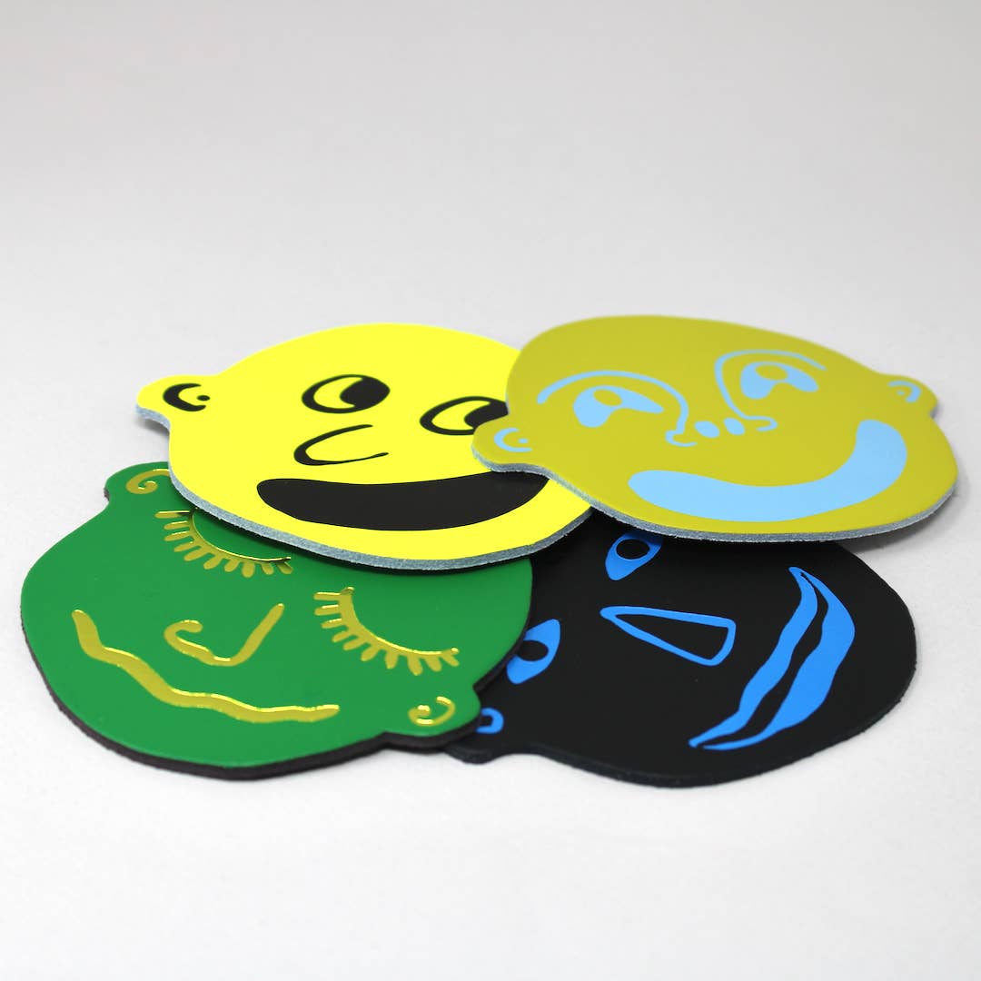 I'm all Ears Leather Coasters