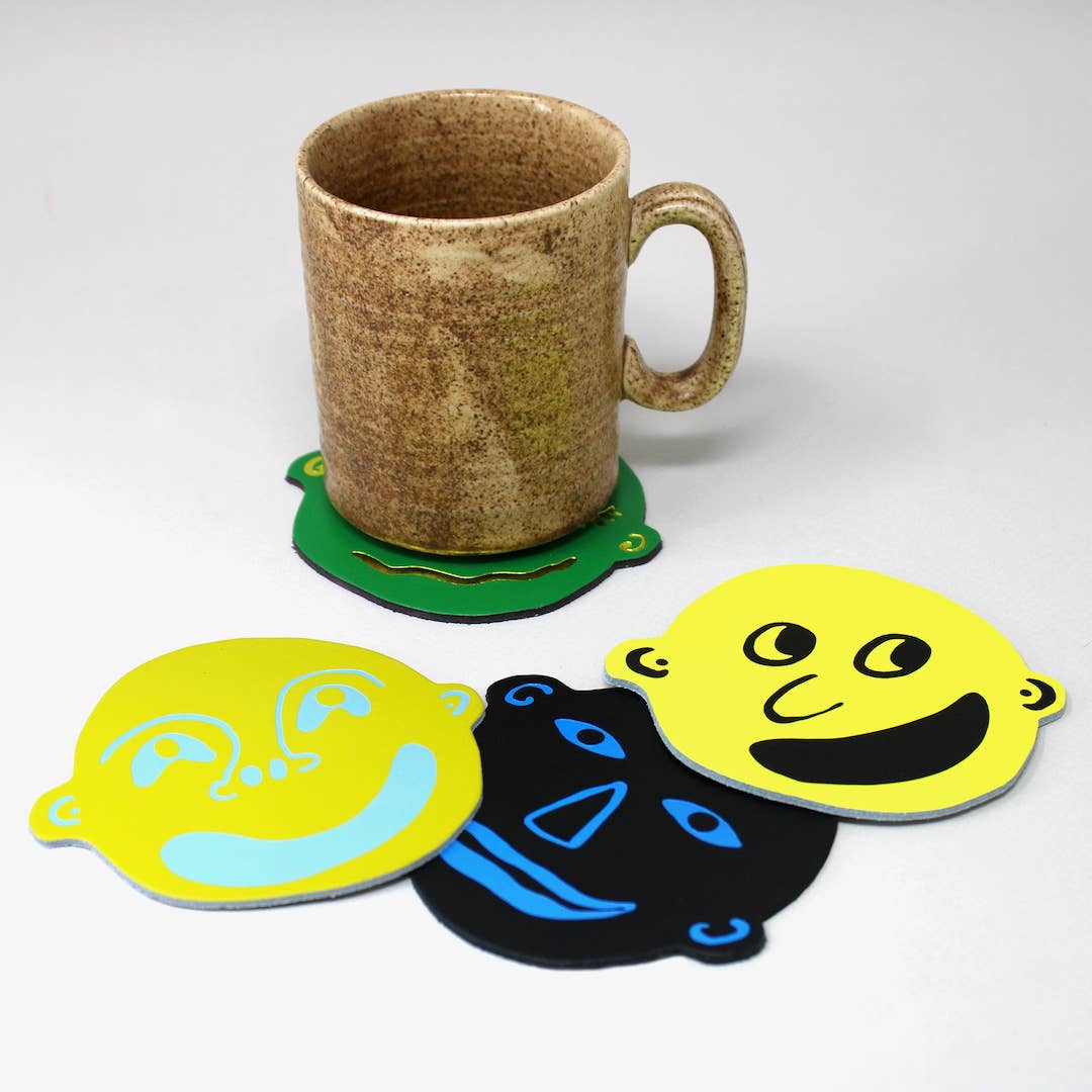 I'm all Ears Leather Coasters