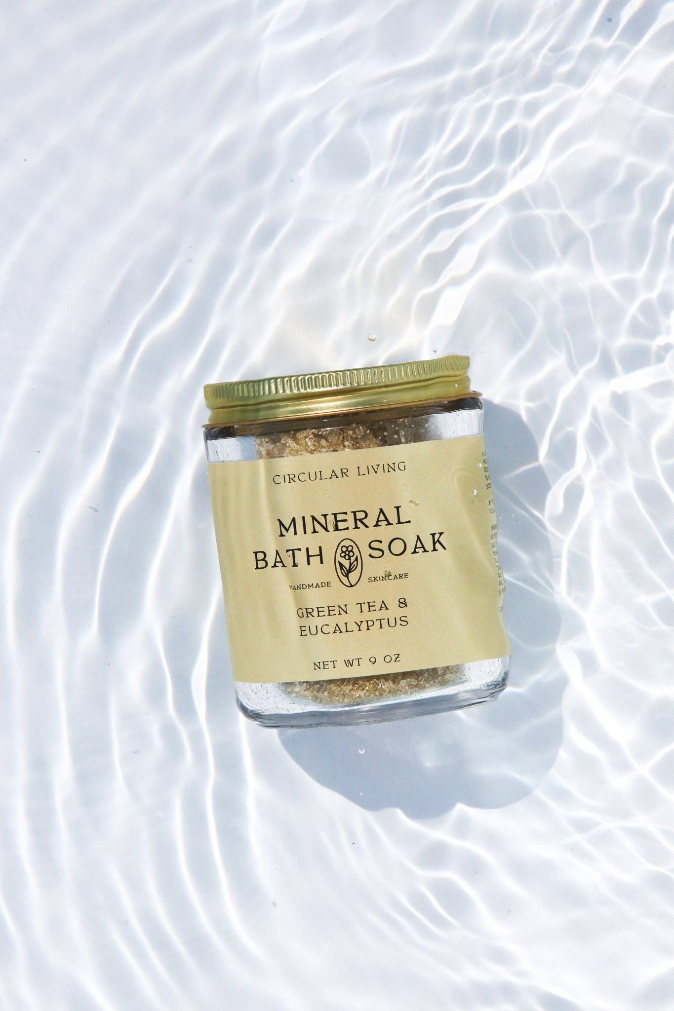 Mineral Bath Soak, Green Tea & Eucalyptus