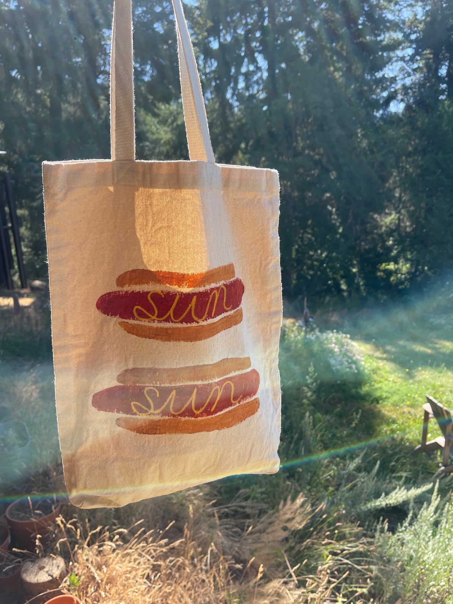 Hot Dog Bag Raffle Ticket