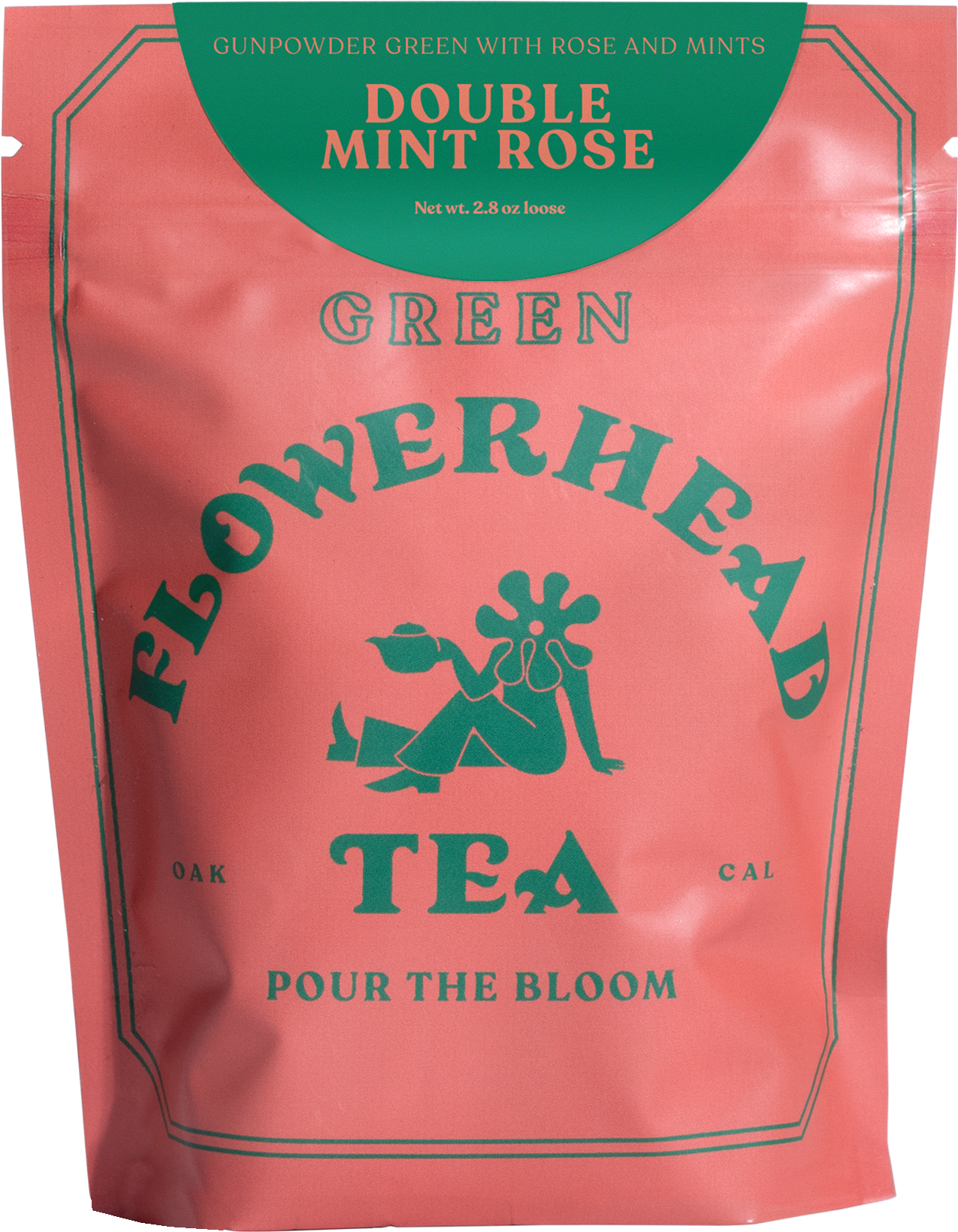 Double Mint Rose Green Tea