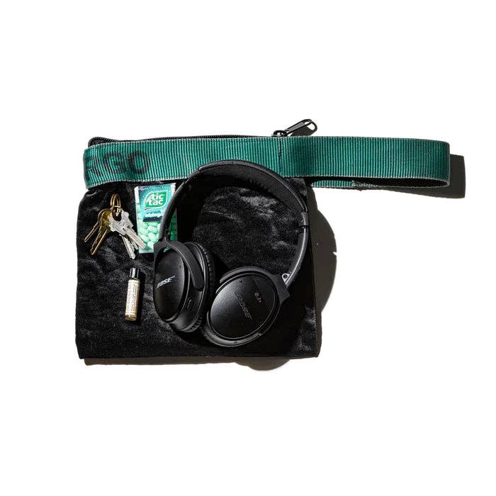 VINTAGE SLING BELT POUCH: Olive