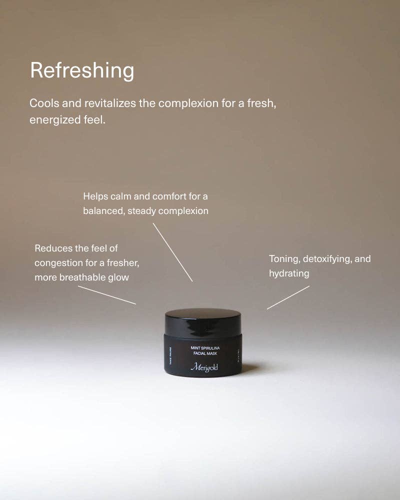 Mint Spirulina Mask