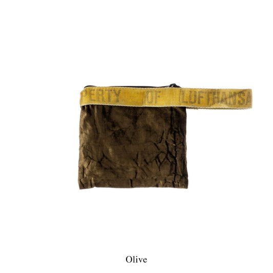 VINTAGE SLING BELT POUCH: Olive