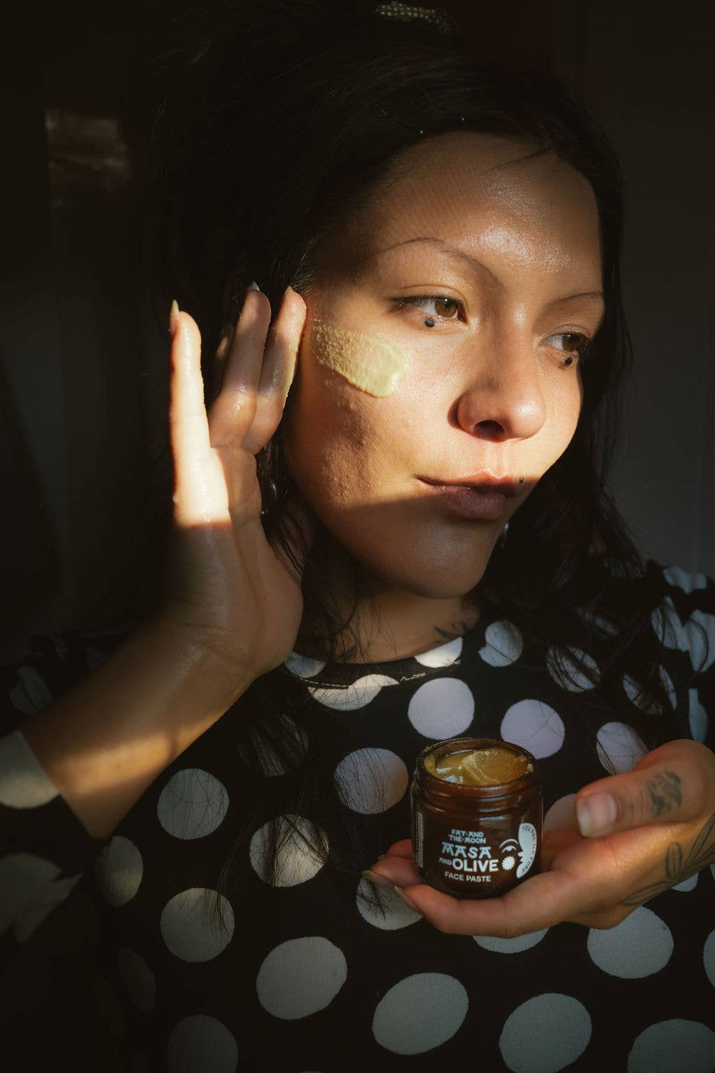 Masa and Olive Face Paste