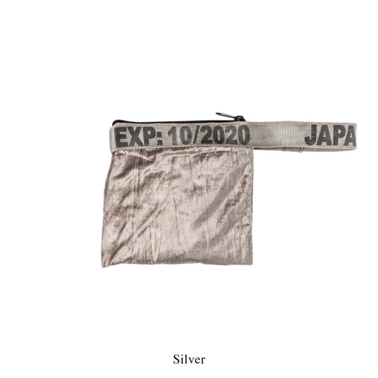 VINTAGE SLING BELT POUCH: Silver